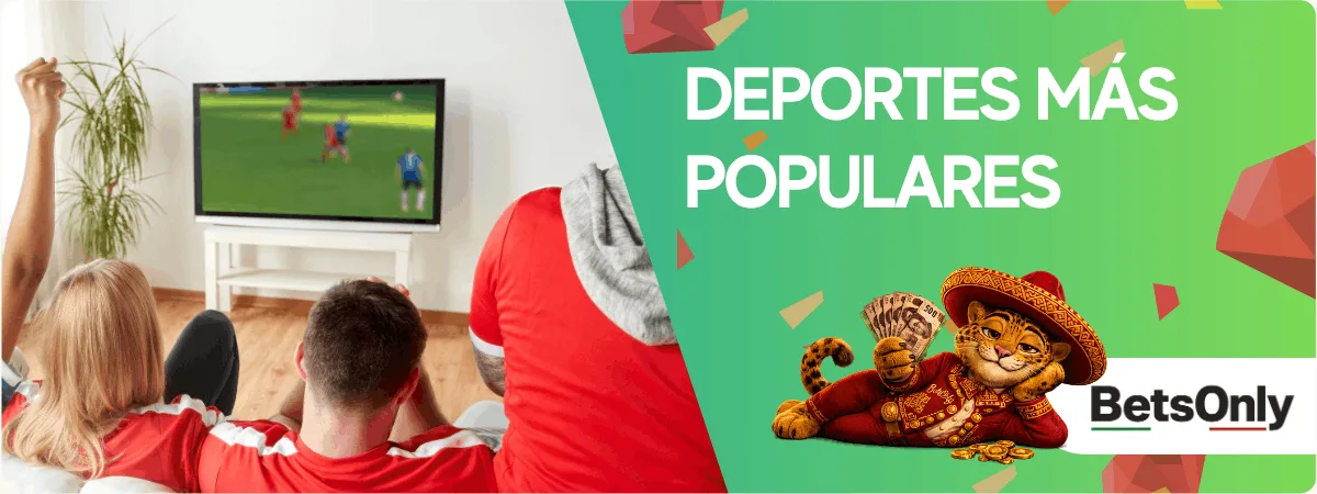 Deportes más populares