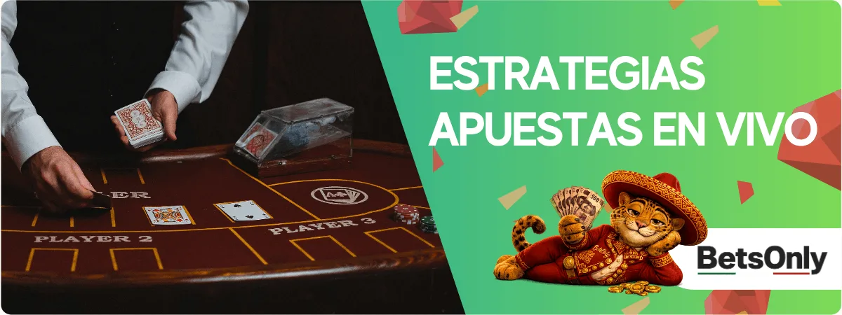 Estrategias apuestas en vivo