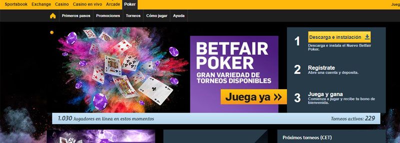 betfair poker