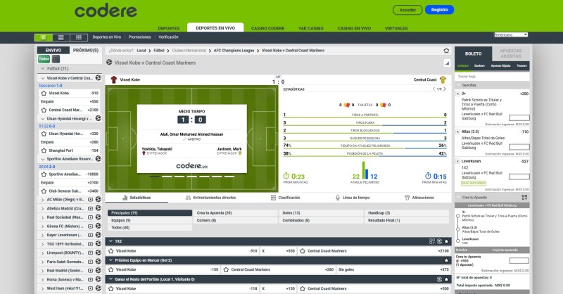 Deportes en Codere México