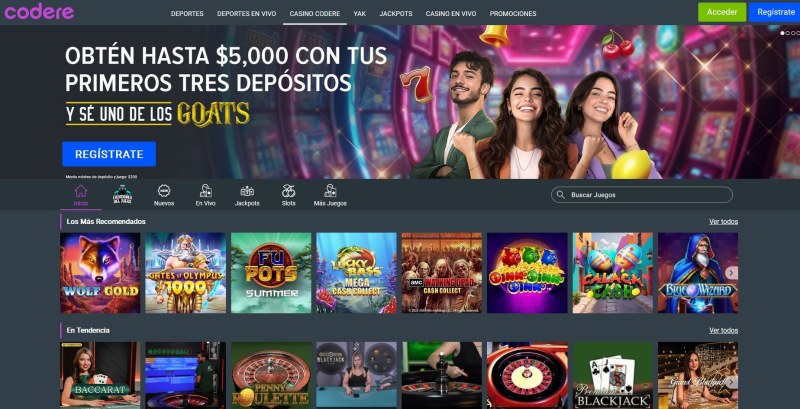 Casino Online Codere México