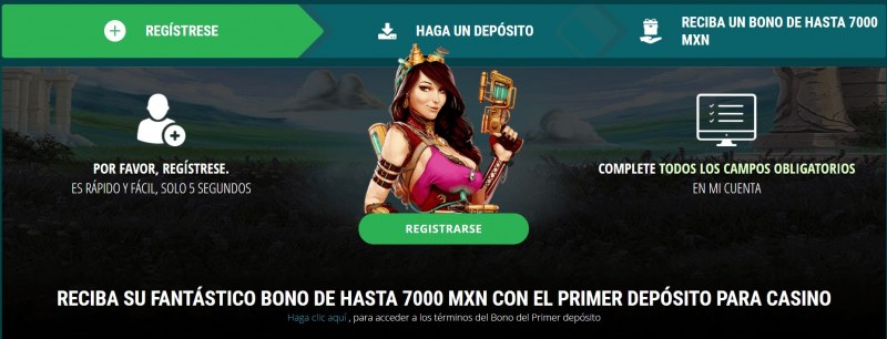 22bet casino méxico