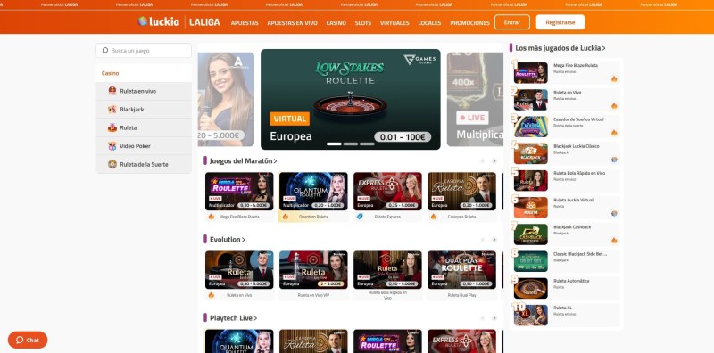 Luckia Mexico Casino en Vivo